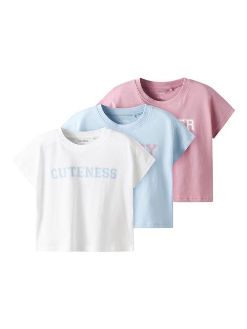 TWO SOON Bluser & t-shirts  lyseblå / gammelrosa / hvid