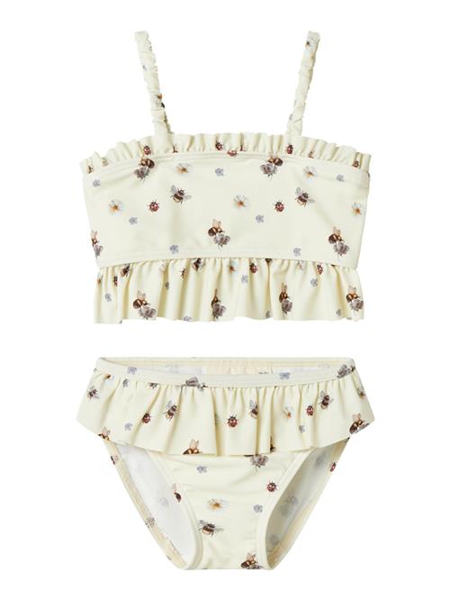 NAME IT Bikini  beige / gul / sort
