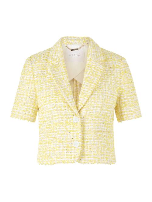 Rich & Royal Blazer  gul / offwhite