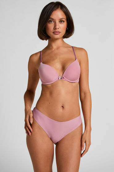 Hunkemöller Usynlig g-streng Lace Back Lyserød