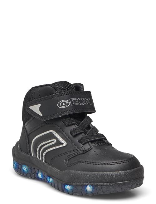J Buzzerlight Boy A GEOX Black