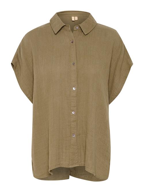 CULTURE Bluse 'Myra'  mudderfarvet