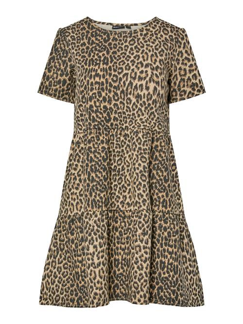 PIECES Kjole 'PCSALUME'  brun / taupe / sort