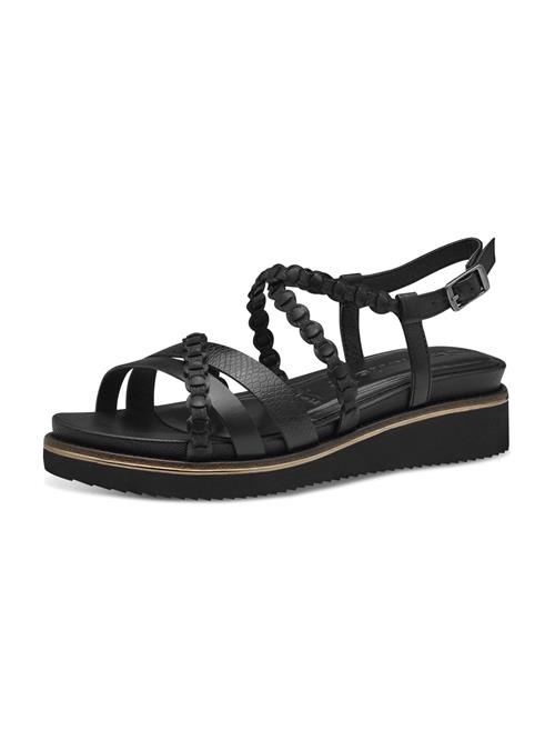Tamaris Sandaler med rem  sort