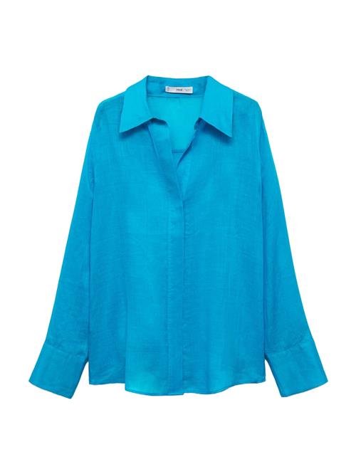 MANGO Bluse 'CLARIETY'  azur