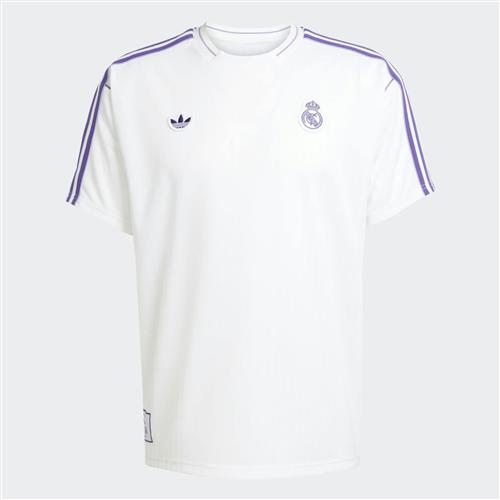 ADIDAS PERFORMANCE Funktionsskjorte  lilla / hvid