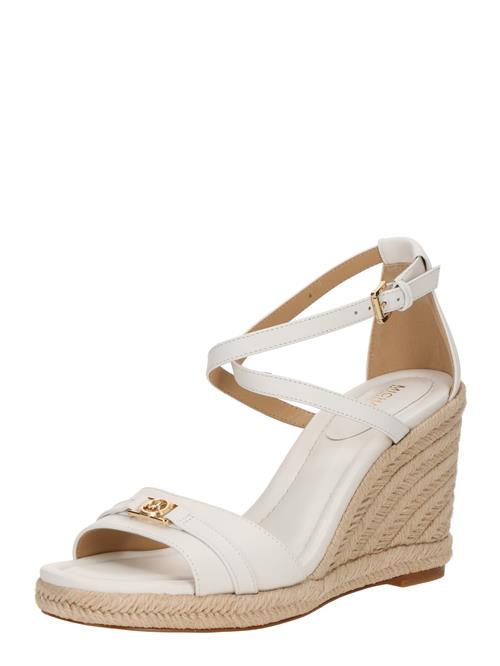 MICHAEL Michael Kors Sandaler med rem  guld / offwhite