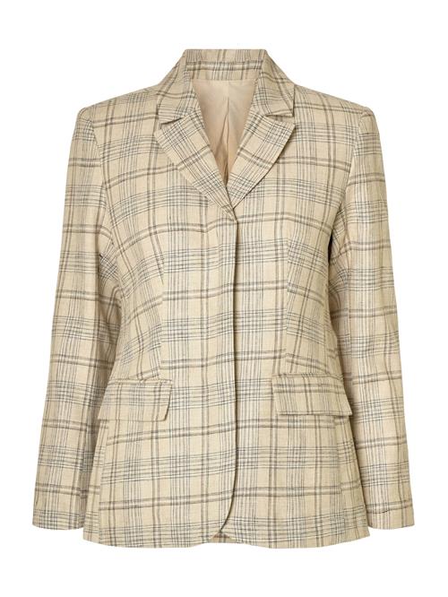 SELECTED FEMME Blazer 'SLFFITTET GAJO'  sand / navy / sort