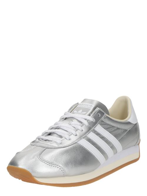 ADIDAS ORIGINALS Sneaker low 'COUNTRY'  sølv / hvid