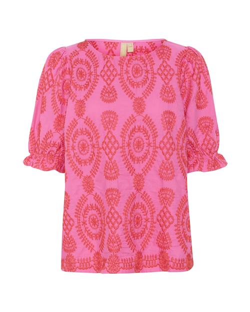 CULTURE Bluse 'CUTia Aidy'  pink / magenta