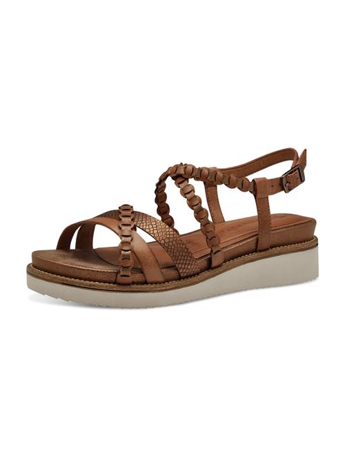 Tamaris Sandaler med rem  cognac