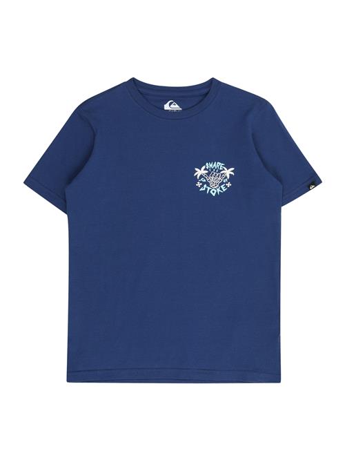 QUIKSILVER Shirts 'SHARE THE ST'  ensian / lyseblå / hvid