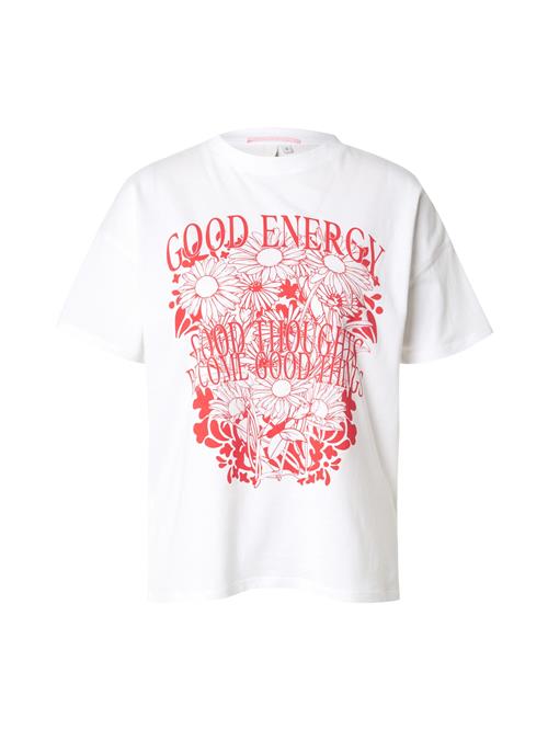 QS Shirts  rød / hvid