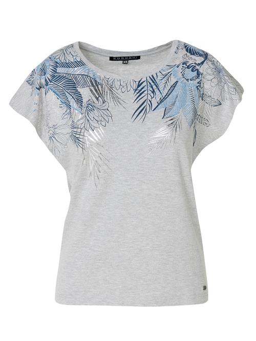 KOROSHI Shirts  navy / grå / sølv