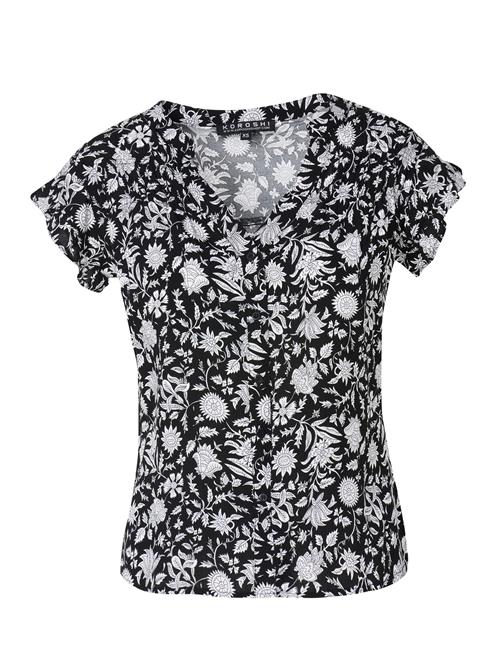 KOROSHI Bluse  sort / hvid