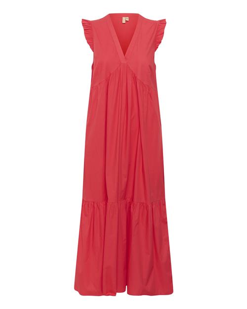 CULTURE Sommerkjole 'Olena'  cranberry
