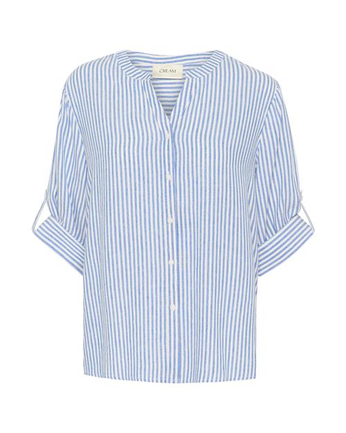 Cream Bluse 'CRVenta'  blå / hvid