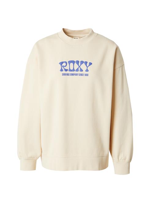 ROXY Sweatshirt 'LINEUP'  lysebeige / safir