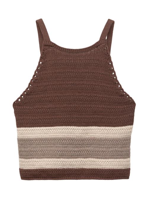Pull&Bear Sticktop  beige / brun / taupe