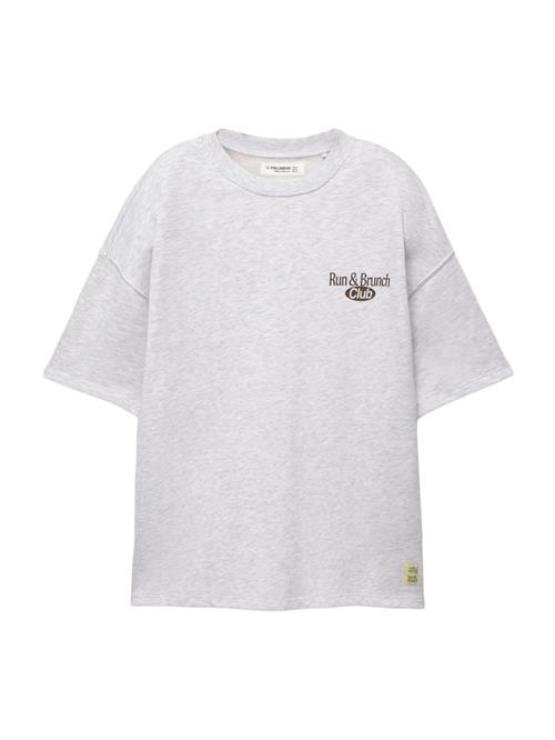 Pull&Bear Shirts  lysegul / grå-meleret / sort