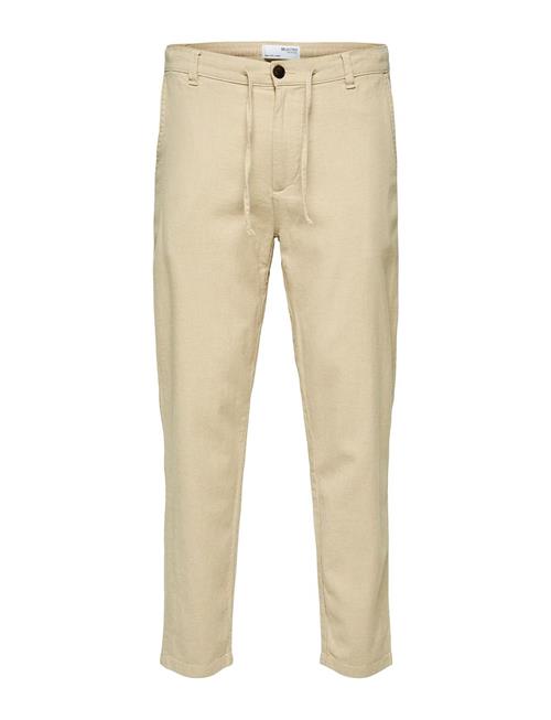 Slh172-Slimtape Brody Linen Pant Noos Selected Beige