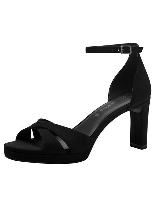 Tamaris Sandaler med rem  sort