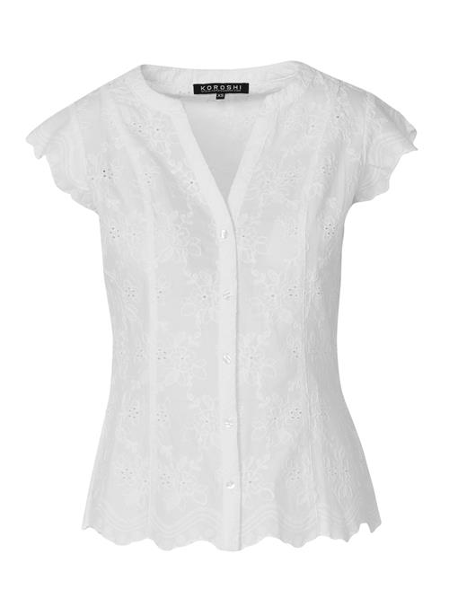 KOROSHI Bluse  hvid
