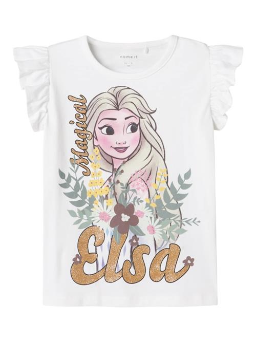 NAME IT Bluser & t-shirts 'NMFABLA FROZEN'  brun / sølv / hvid