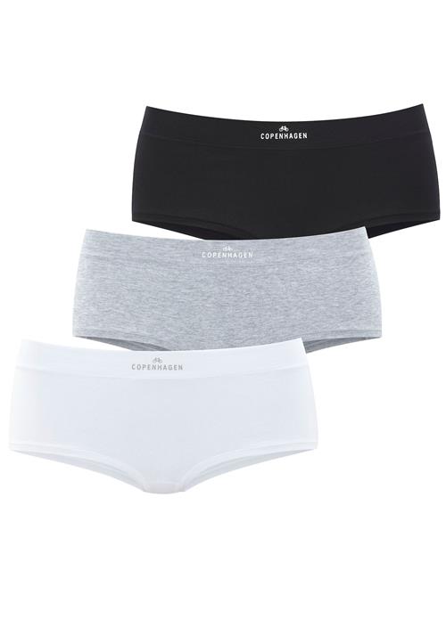 Copenhagen Panty  grå / sort / sølv / hvid