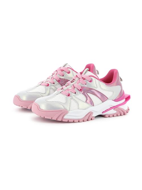 Billieblush Sneakers  fuchsia / eosin / sølv / hvid