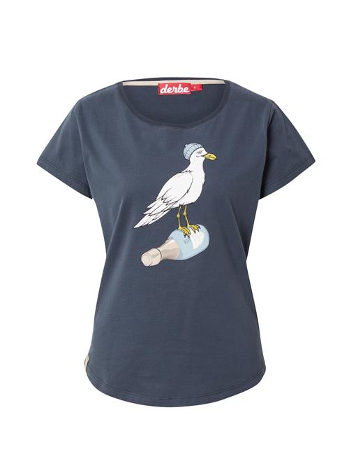 Derbe Shirts 'Sturmmöwin'  natblå / lyseblå / gul / hvid