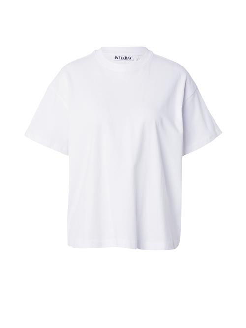 Se WEEKDAY Shirts 'Danya'  sort / hvid ved About You