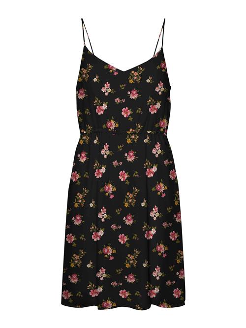 Vero Moda Petite Kjole 'VMSMILLA'  oliven / pink / rød / sort