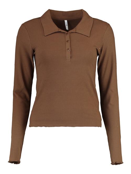 Hailys Shirts 'Feliz'  brun