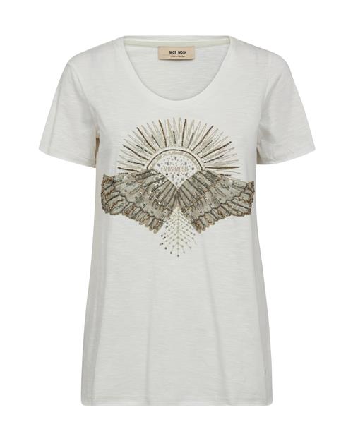 MOS MOSH Shirts  guld / khaki / oliven / hvid