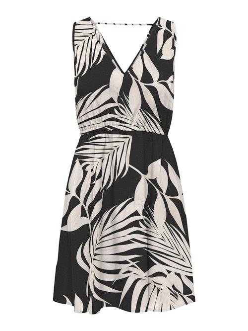 ONLY Sommerkjole 'ONLNOVA SARA'  beige / sort