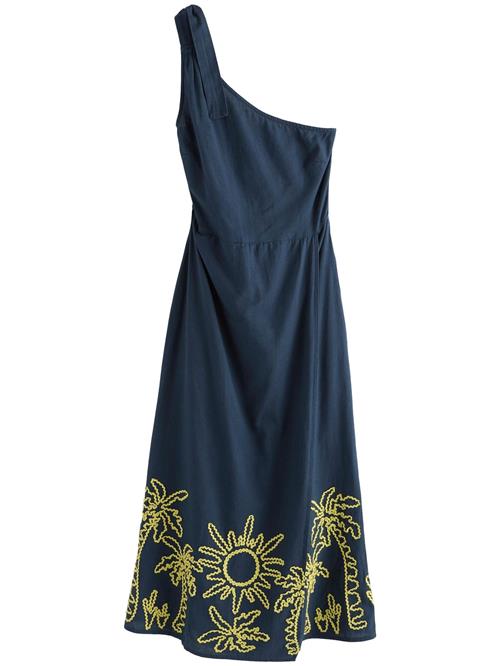 Next Kjole  navy / gul