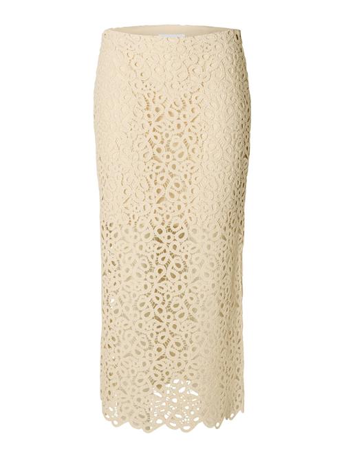 SELECTED FEMME Nederdel 'SLFAlima'  creme
