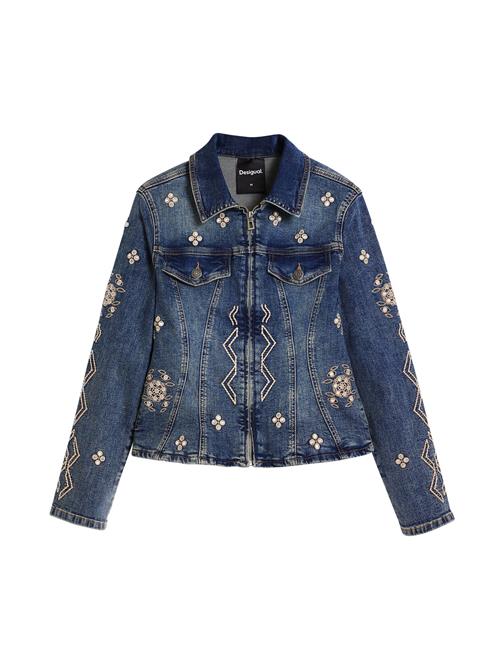 Desigual Overgangsjakke  beige / mørkeblå