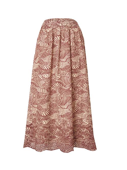 ONLY Nederdel 'ONLLOU'  beige / brun