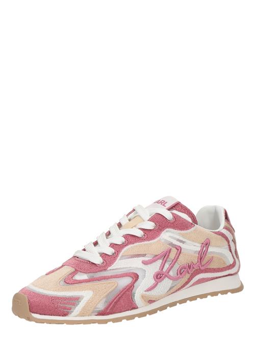 Karl Lagerfeld Sneaker low  beige / gammelrosa / hvid