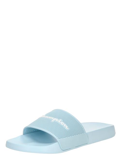 Champion Authentic Athletic Apparel Pantoletter 'DTN21'  lyseblå / hvid