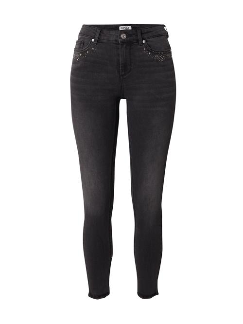 ONLY Jeans 'ONLWAUW'  black denim / sølv