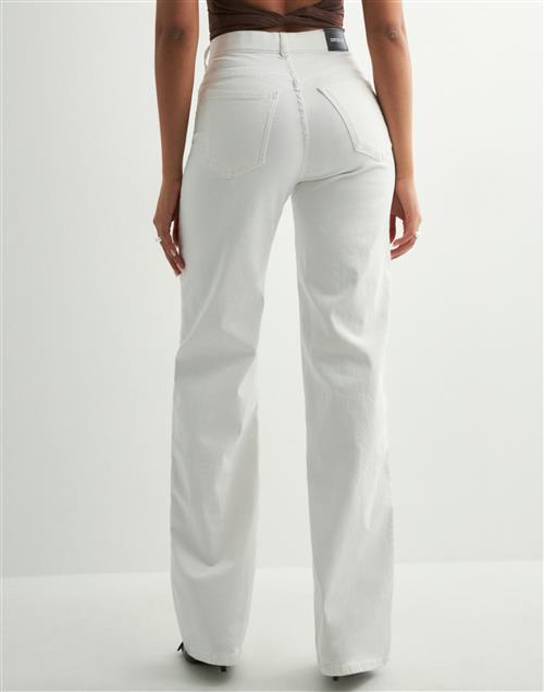 Dr Denim - Hvid - Moxy Straight