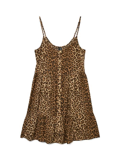 VERO MODA Kjole 'VMBUMPY'  brun / cappuccino / sort