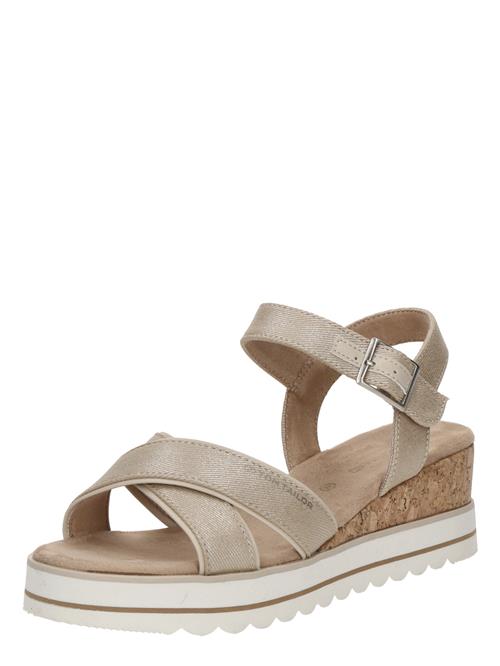 TOM TAILOR Sandaler  guld