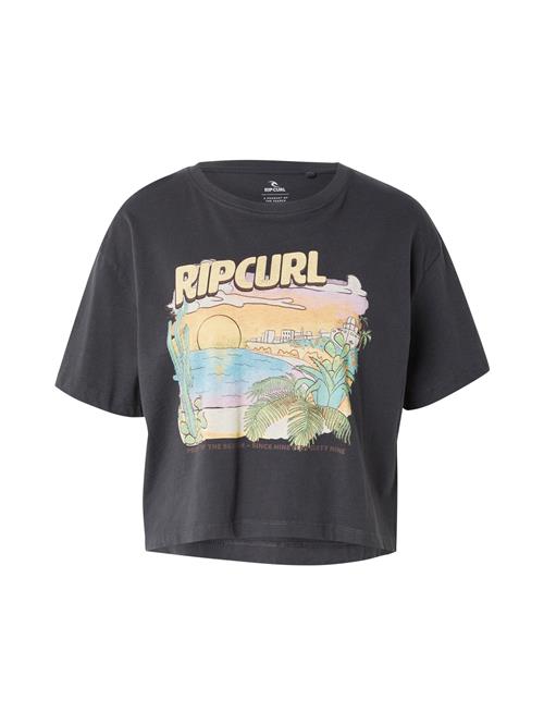 RIP CURL Shirts 'LA PALOMA'  lysegrøn / lyseorange / sort / offwhite
