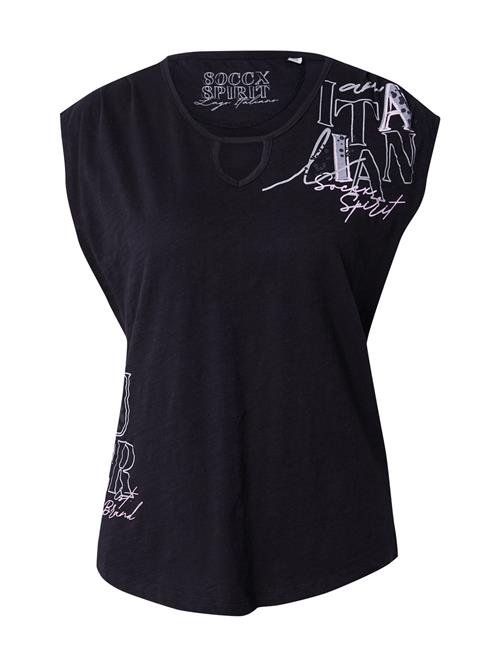 Soccx Shirts  grå / sort / hvid