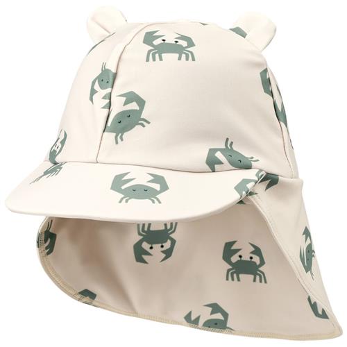 Se Liewood Senia Solhat Crab/Sandy 0-3 Months  Creme  0-3 måneder  Unisex ved Babyshop