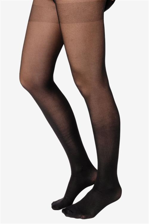 Mathilde Strømpebukser 40 DEN - Sort - XS/S - TeeShoppen